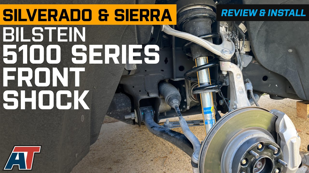 2019-2024 4WD Silverado & Sierra 1500 Bilstein B8 5100 Series Front Shock Review & Install