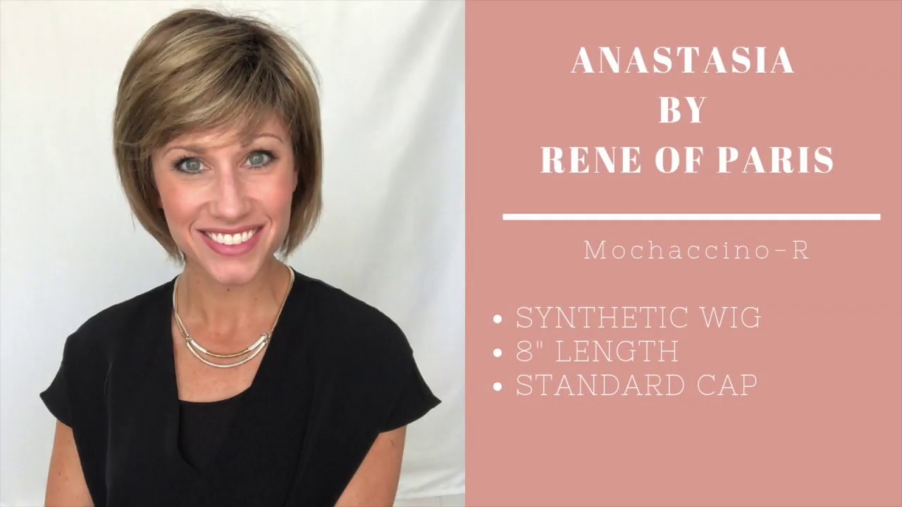 Wig Review:  Anastasia by Rene of Paris in Mochaccino-R