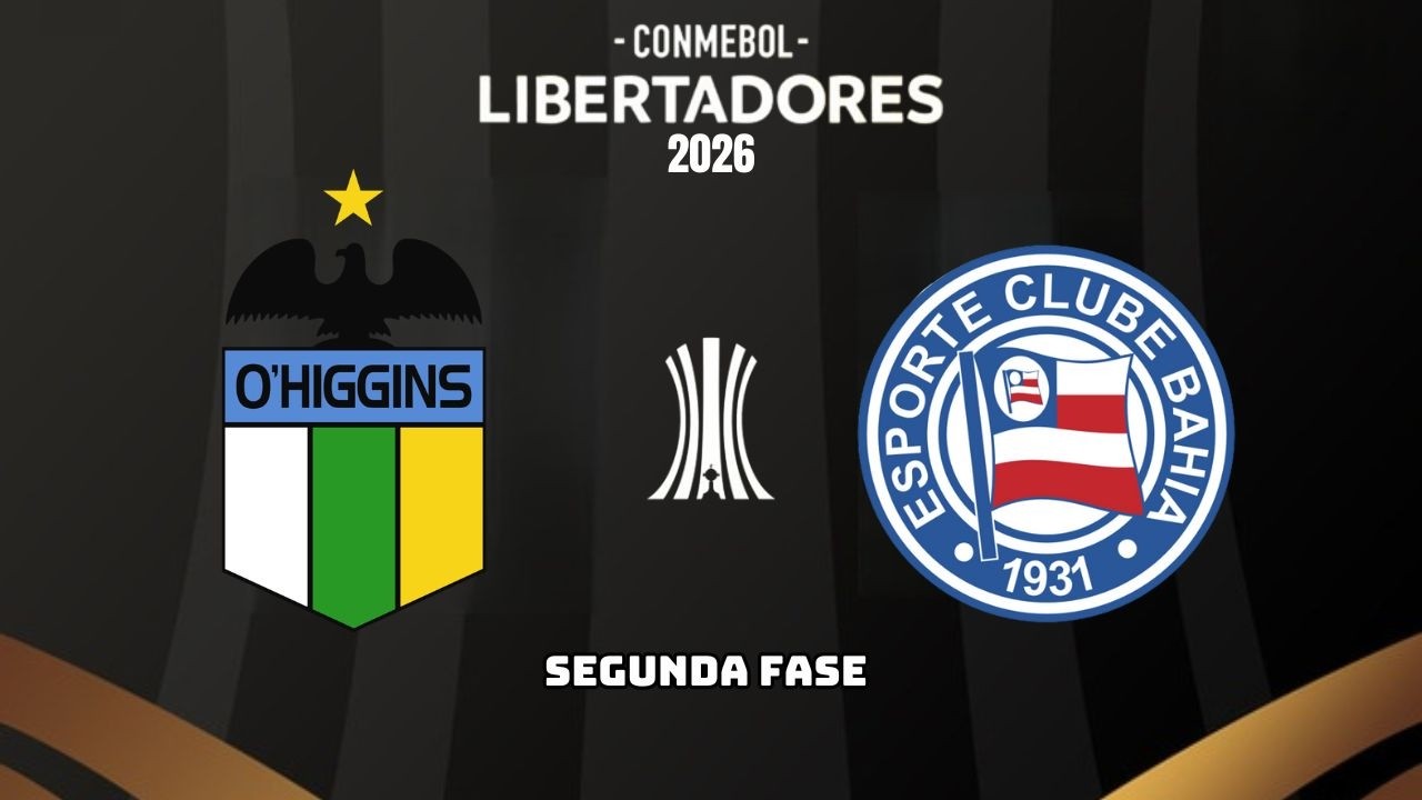 O'HIGGINS x BAHIA | LIBERTADORES 2026 | AO VIVO E COM IMAGENS | SIMULAÇÃO PES21