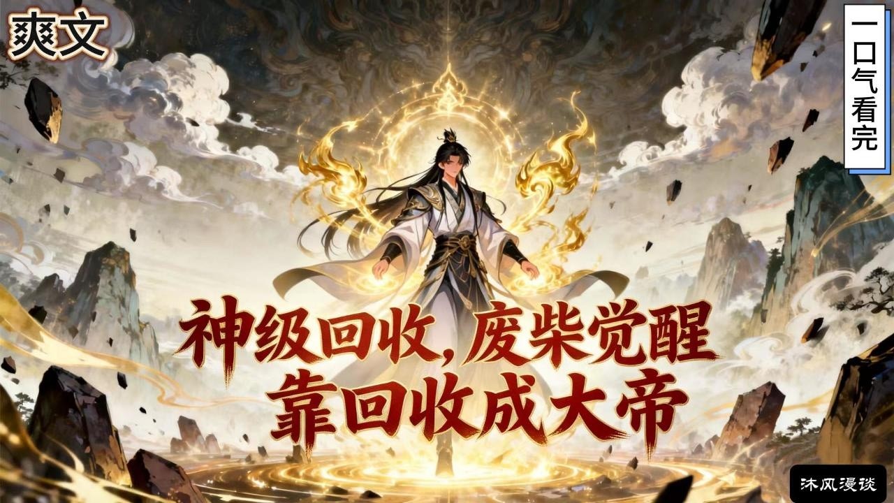 完结《神级回收，废柴觉醒靠回收成大帝》【叮！神级回收系统激活！新手礼包：1000强化点+天青夔牛幼崽！】秦长风：废物？从今天起，我有神级回收系统，逆天改命！#動漫 #穿越#有声漫画#爽文#玄幻 #无敌
