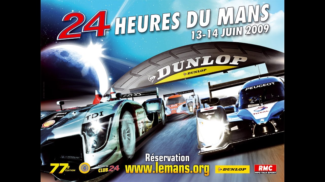2009 Le Mans 24 Hours Eurosport coverage Part 2