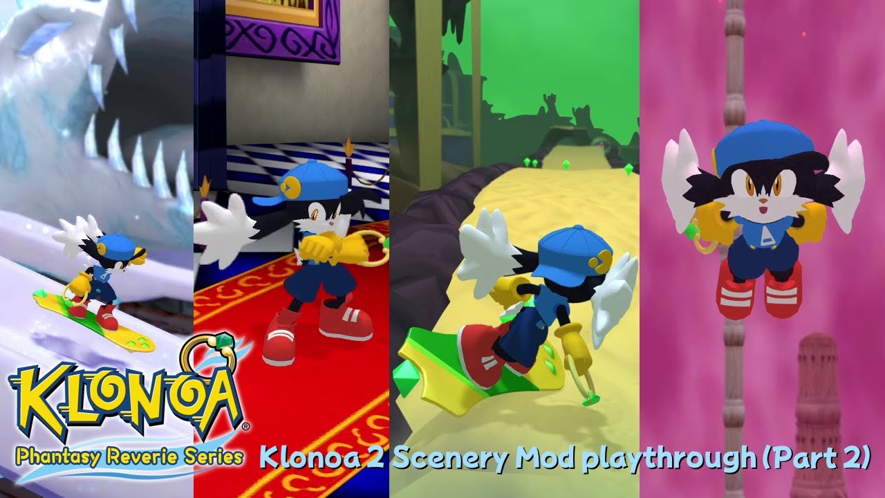 Klonoa Phantasy Reverie Series - Scenery Mod (Part 2)