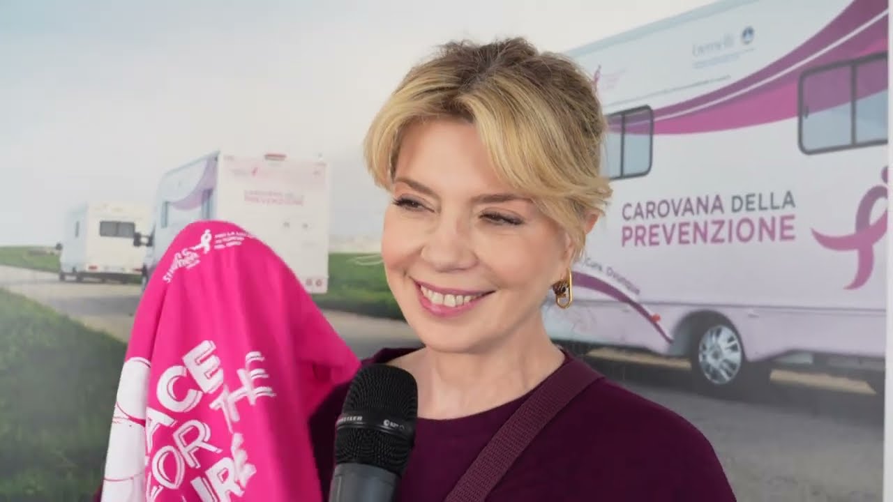 Roma, Race for the cure: Benedicta Boccoli e il cambiamento dopo la malattia