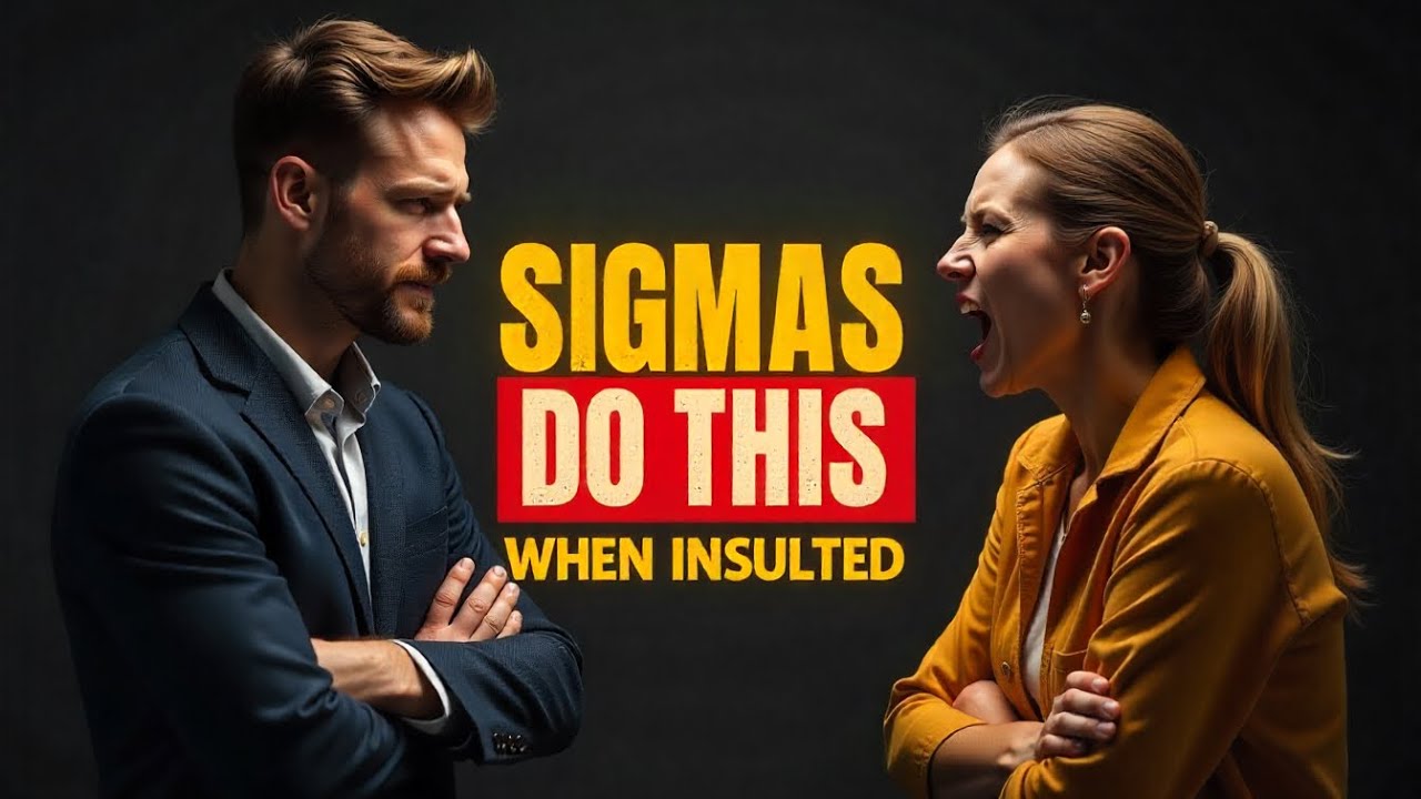 12 Things a Sigma Male Will Do When INSULTED