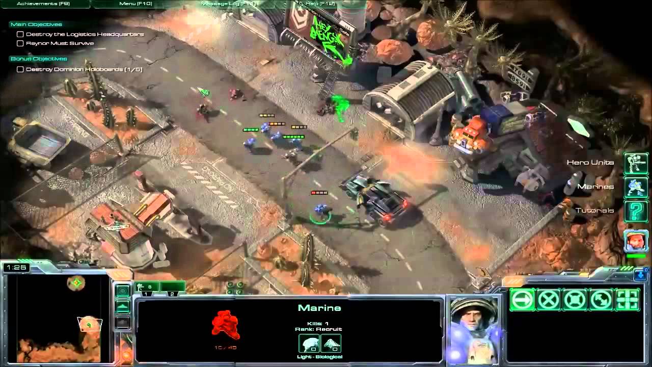 StarCraft 2 - Liberation Day - Brutal Walkthrough