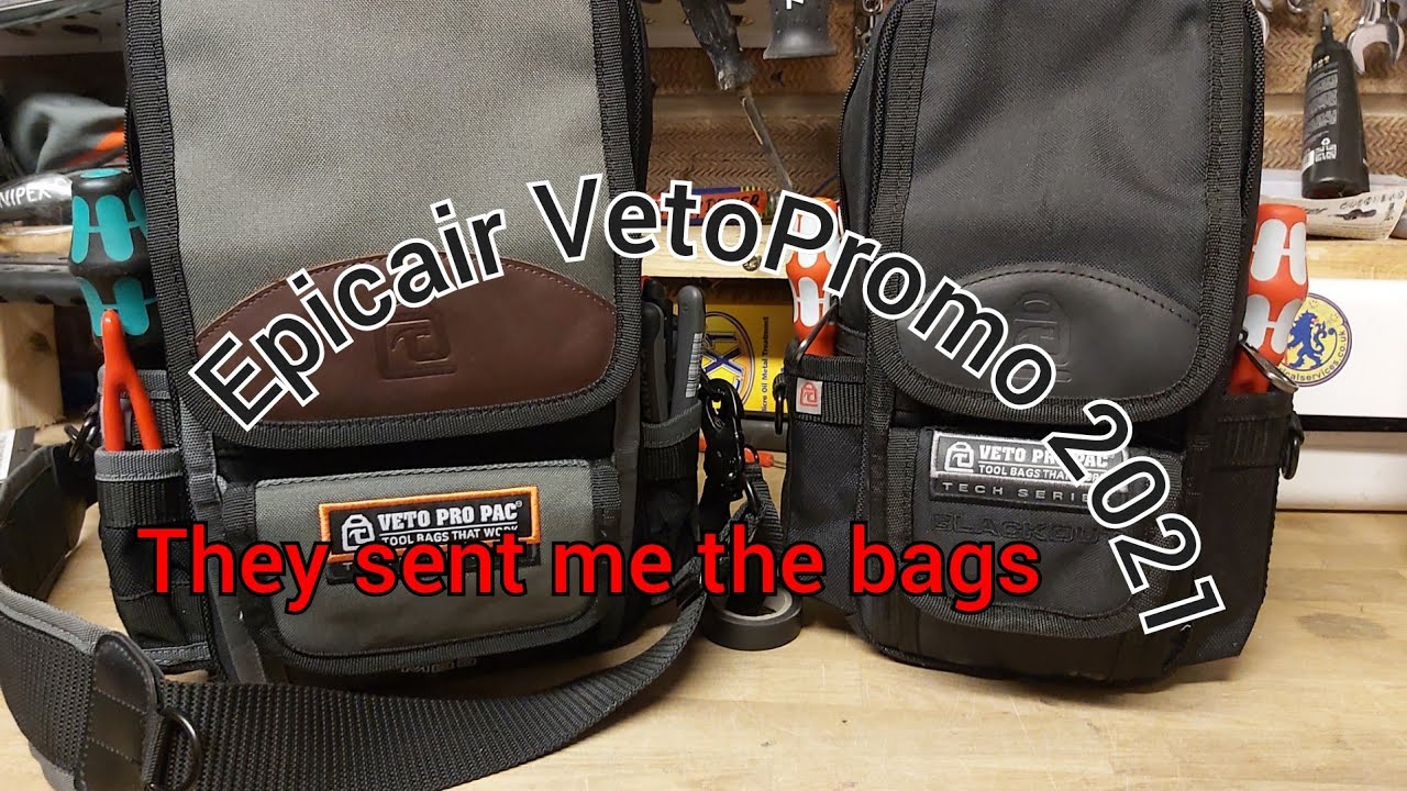 Epicair sent me the Veto promo 2021 bags.