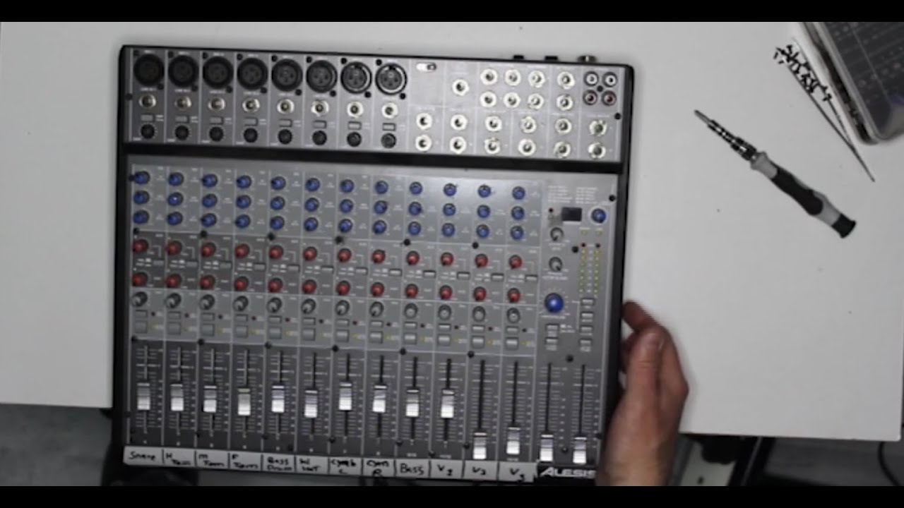 Ep069 Alesis Multimix 16 USB Noise Repair