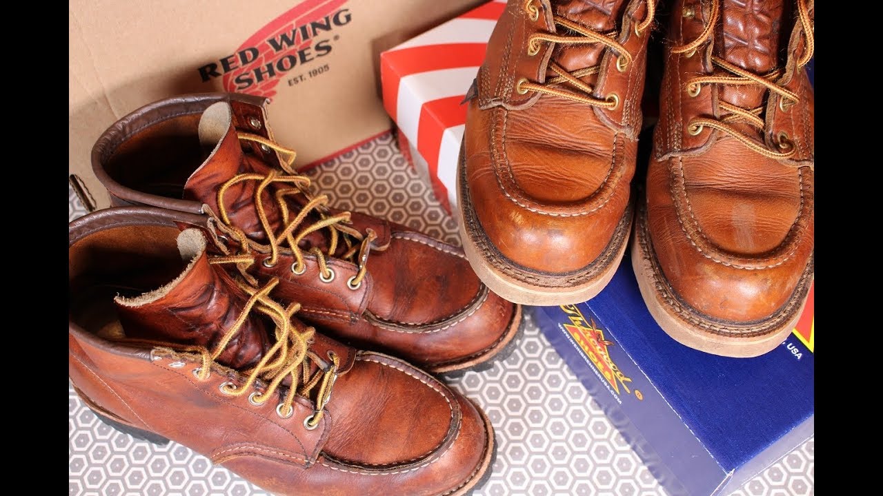2 YEARS ON:RED WING Vs THOROGOOD - Which is the best moc toe boot?