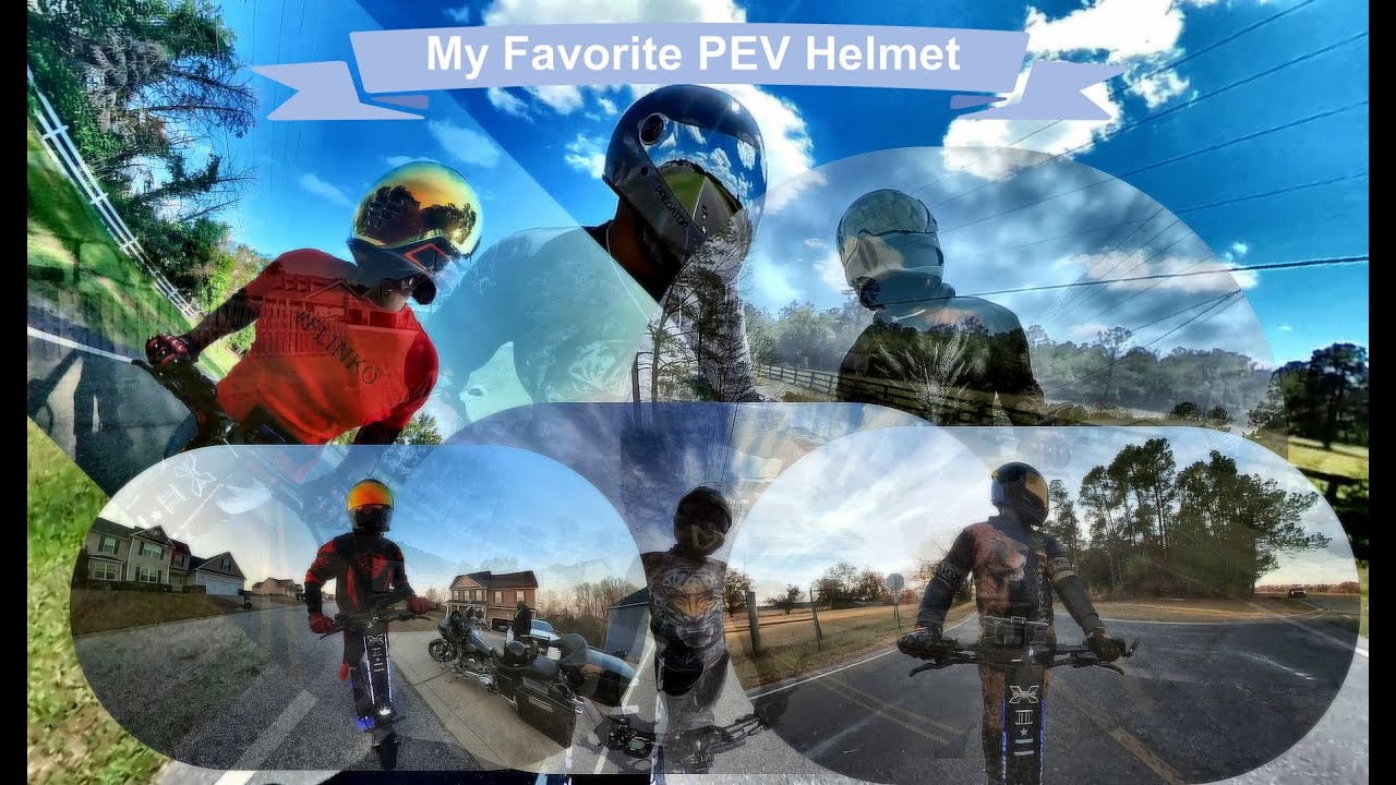 My Favorite PEV Helmet: Predator DH6-XG versus My Other Top Brand Helmets
