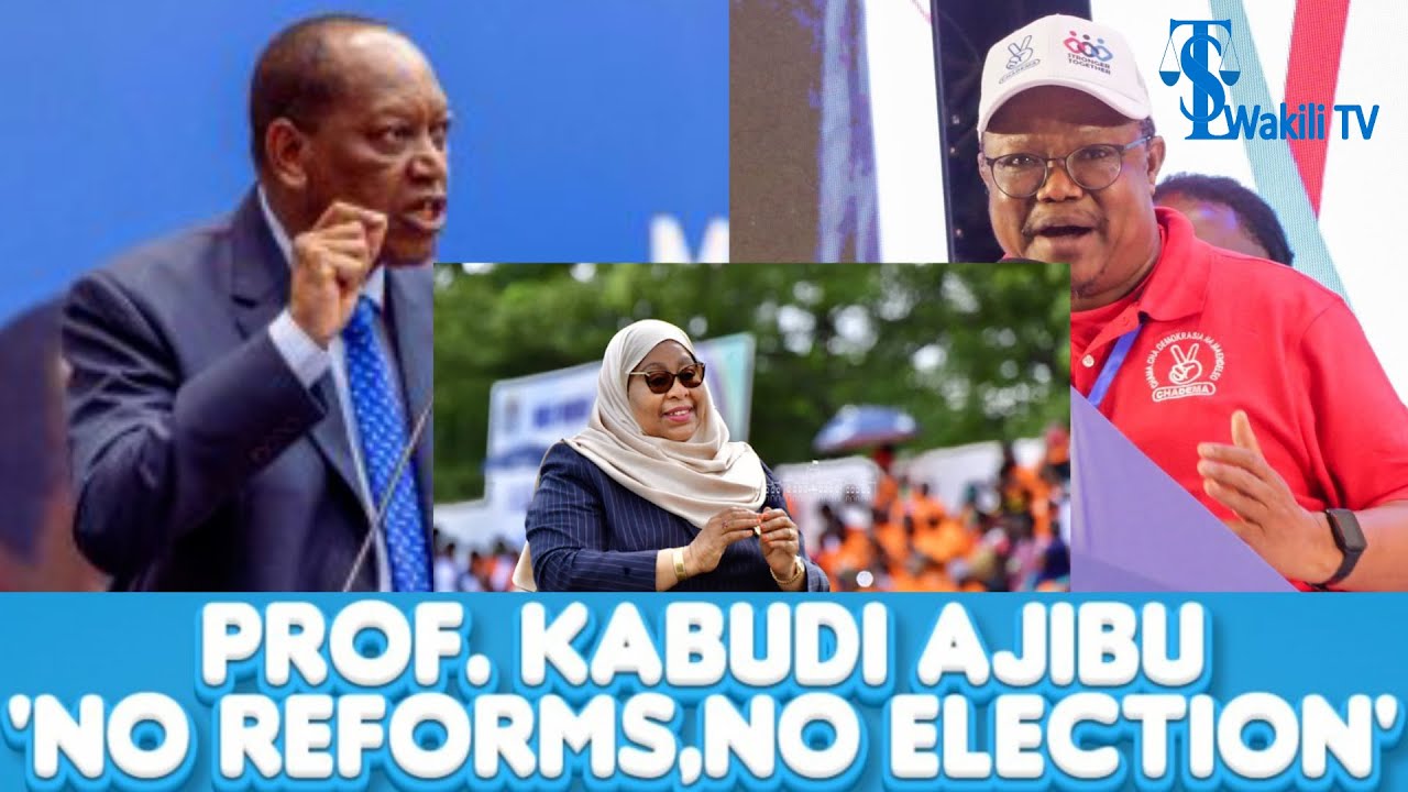 Nondo za Prof. Kabudi Akijibu 'No Reforms, No Election' na Miaka 4 ya Rais Samia Madarakani