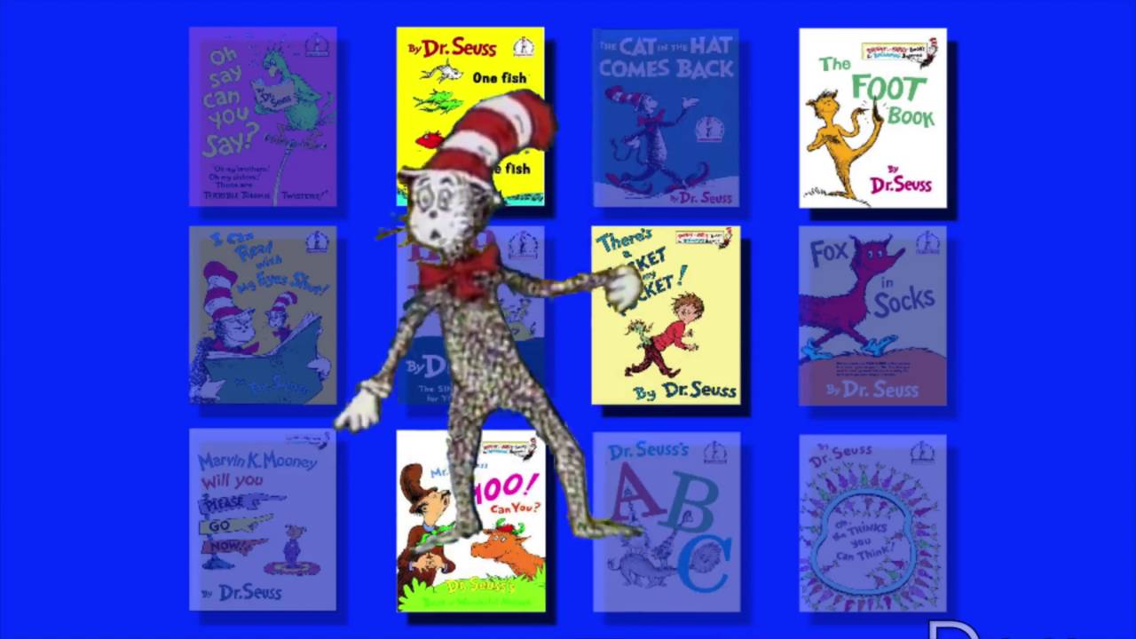 Dr  Seuss 12 Book Beginner Book Video Intro Remake
