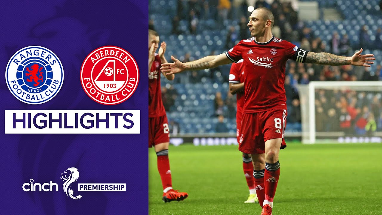 Rangers 2-2 Aberdeen | Scott Brown Scores & Late Tavernier Penalty! | cinch Premiership
