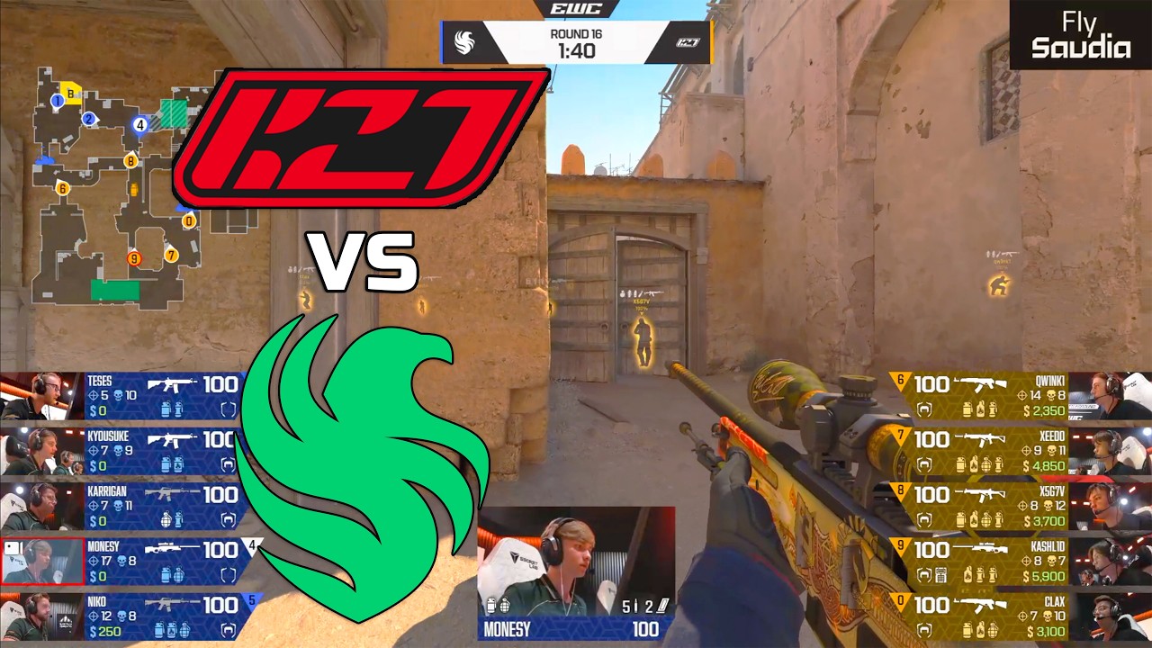 ЧЕМПИОНЫ МЕЙДЖОРА! Falcons против K27 &mdash; Хайлайты &mdash; Групповой этап Esports World Cup 2026 &mdash; CS2