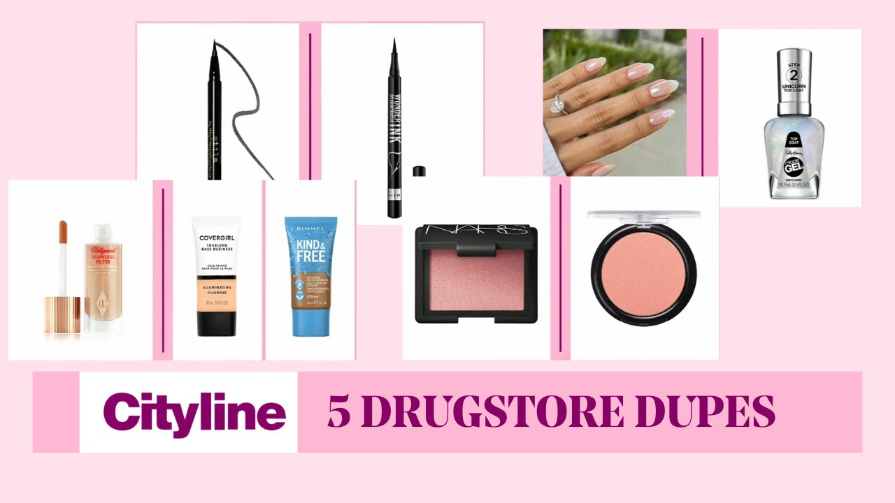 5 drugstore dupes for popular beauty products