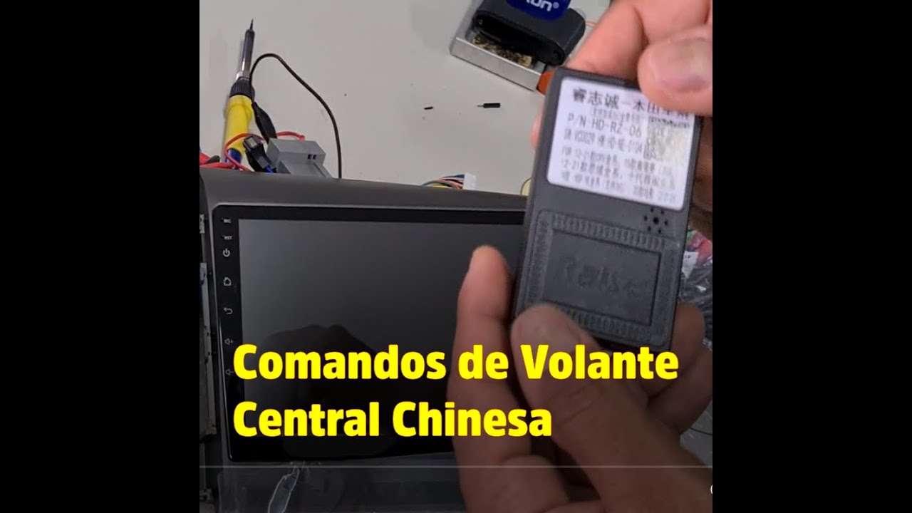 INSTALANDO E CONFIGURANDO OS COMANDOS DE VOLANTE EM CENTRAL CHINESA - CANBUS