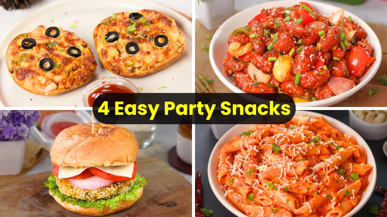 पार्टी में क्या बनाए? ये 4 आसान Party Snacks सबको दीवाना कर देंगे | MintsRecipes