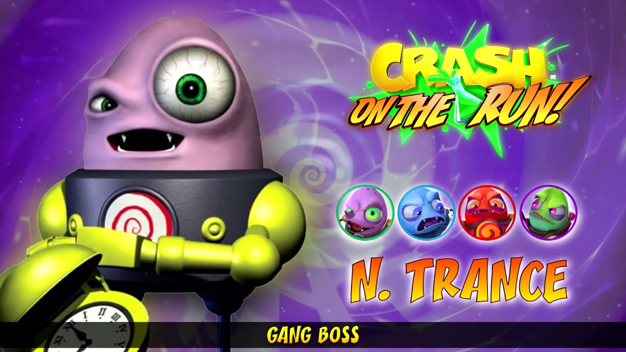Crash Bandicoot: On The Run! OST - N. Trance