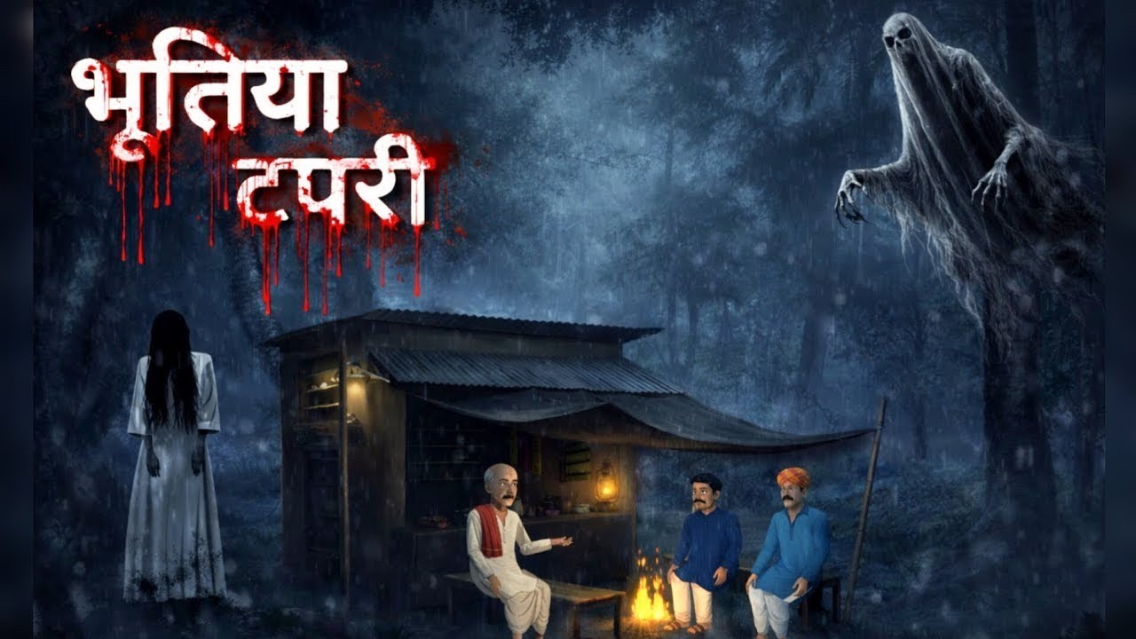 डायन की डरावनी कहानी  Horror Cartoon Stories 😱 ll #horrorstories #horror #cartoon #viralvideo 