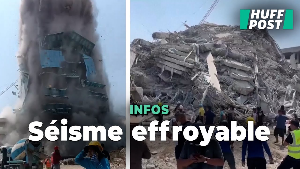 Les images du puissant s&eacute;isme en Birmanie et en Tha&iuml;lande