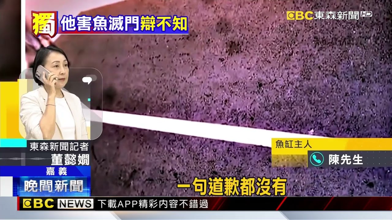 獨家》迴轉撞翻民宅前魚缸落跑 屋主：整缸魚滅門@newsebc