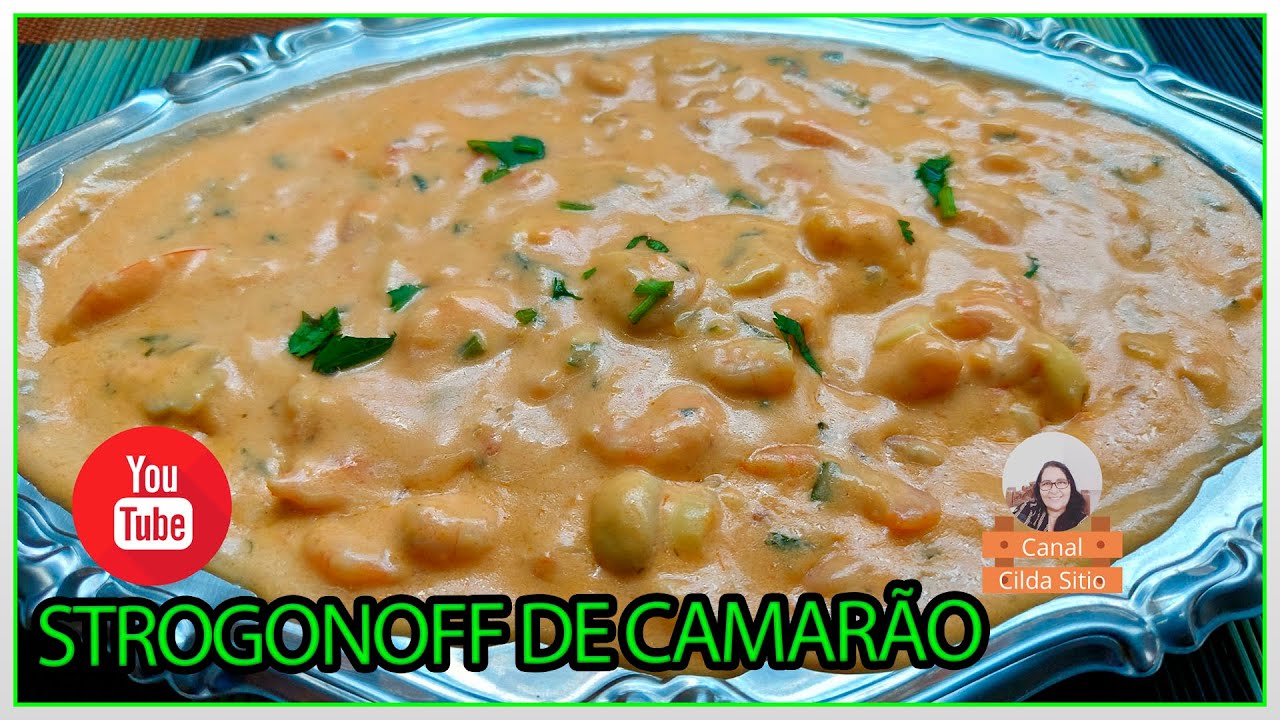STROGONOFF DE CAMARÃO