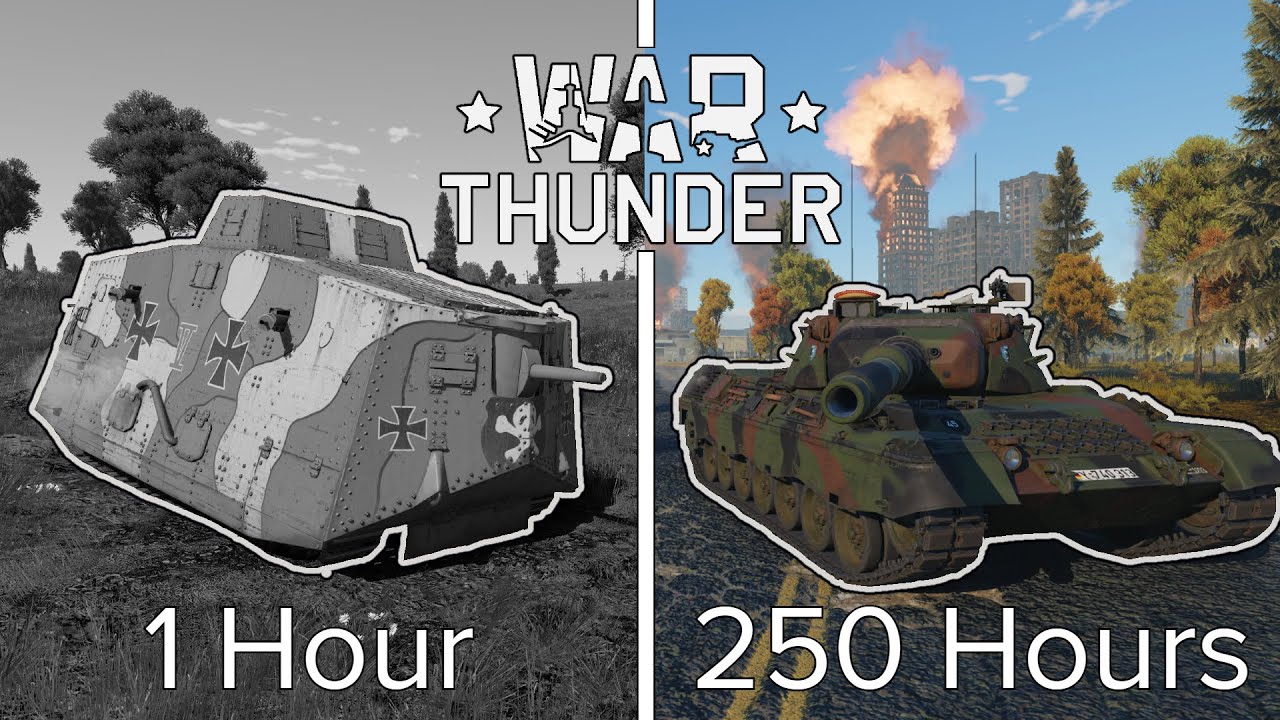Я наиграл 250 ЧАСОВ в War Thunder Ground и получил Gaijin