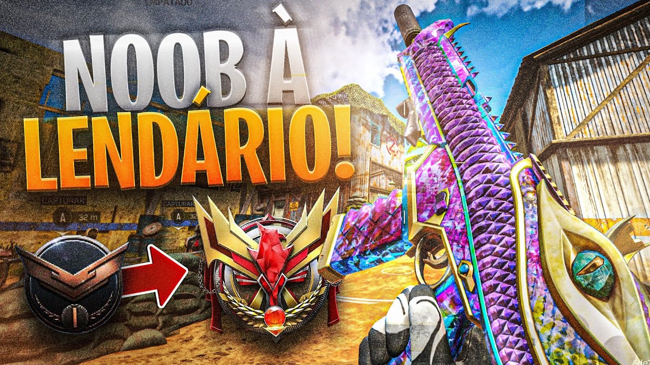 A VOLTA DA SÉRIE DE NOOB À LENDÁRIO MODO MULTIPLAYER - CALL OF DUTY MOBILE