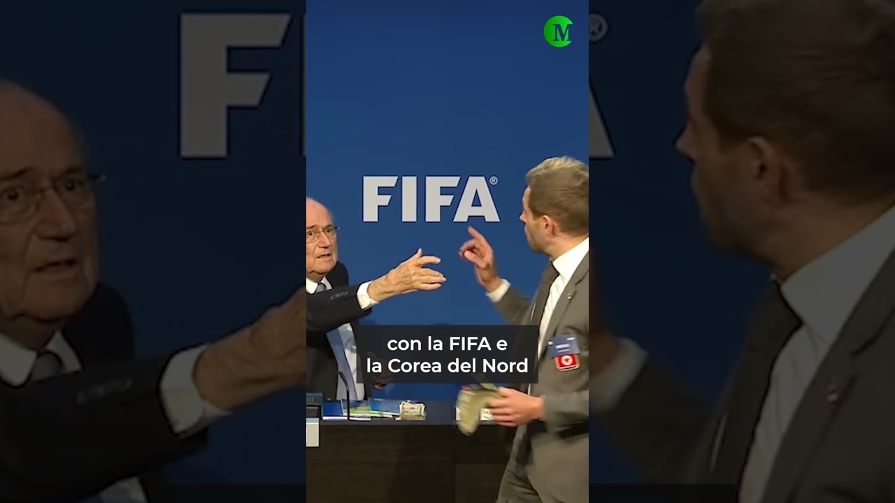 MONEY IN THE FACE of the FIFA President