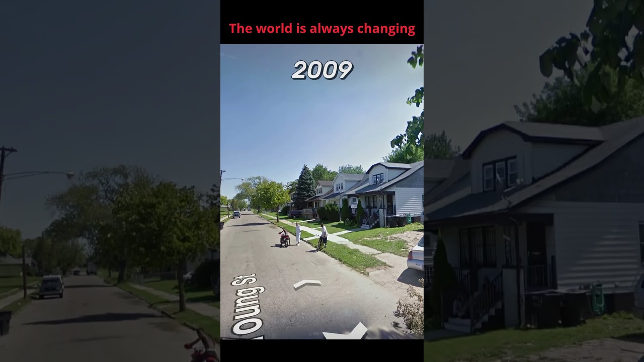2009 vs 2018 &ndash; This street used to be full of life😔 #BeforeAndAfter #ThenAndNow #Nostalgia