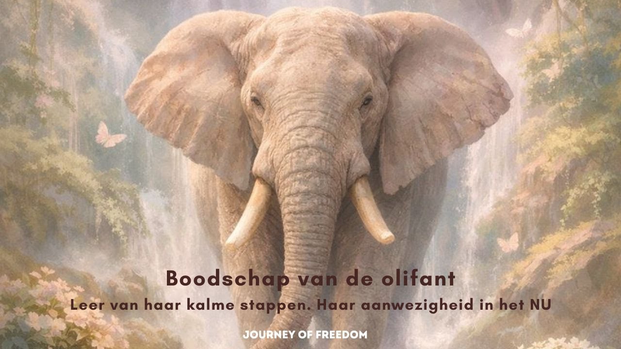 Verbind je met het veld van de olifant: kalm en aanwezig in het NU