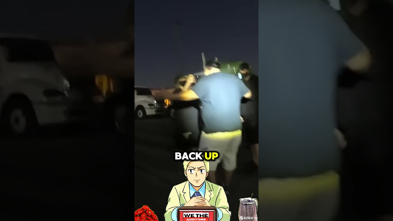 First Amendment Auditor PEPPER SPRAYED a Drunk Truck Driver
