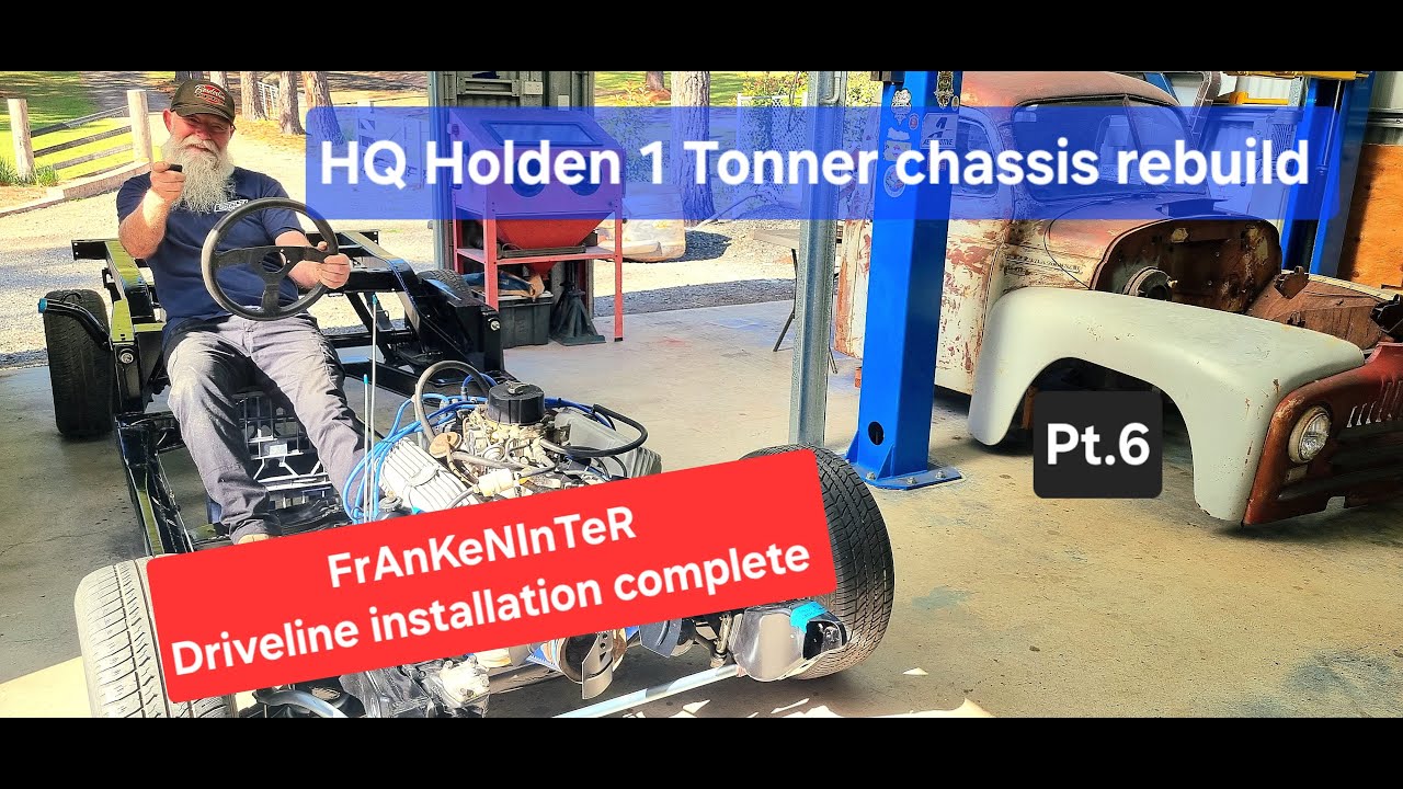 HQ Holden 1 tonner chassis rebuild Pt 6