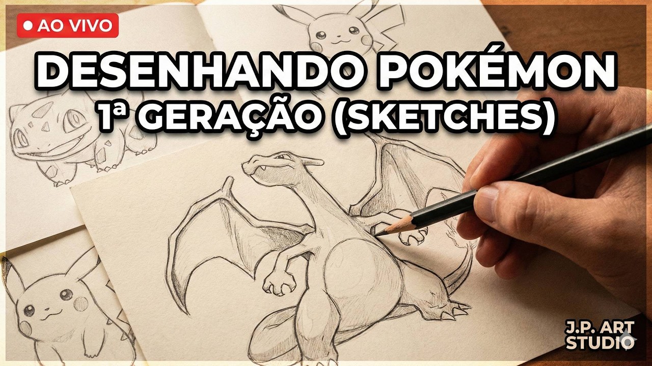 Completando a Pokédex da 2ª Geração: Sessão de Sketches