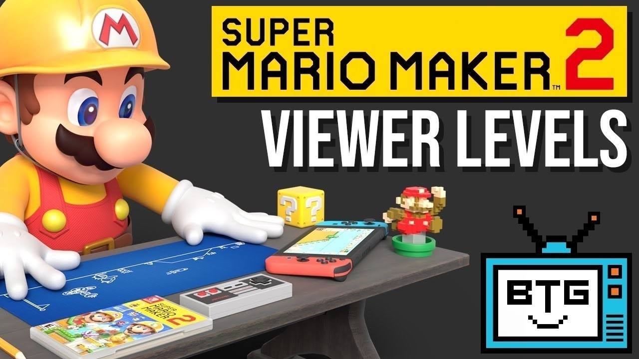 Playing your Super Mario Maker 2 levels LIVE!