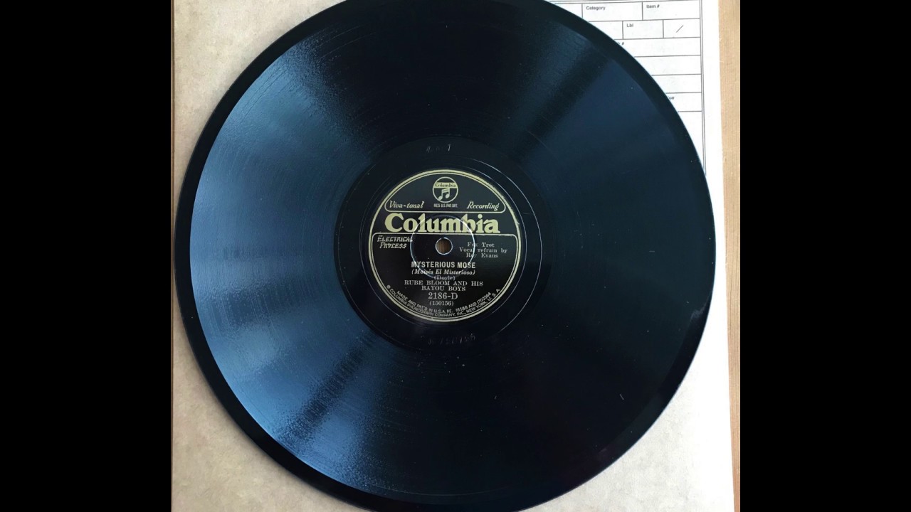 Mysterious Mose - Rube Bloom & His Bayou Boys (1930) (Benny Goodman)