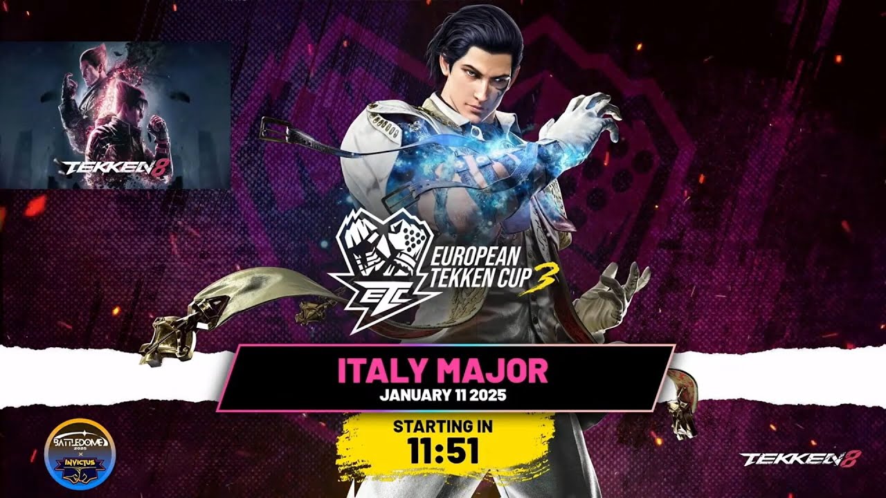 Tekken 8 | Invictus | European Tekken Cup 3 | ETC 3 MAJOR - reStream🔴