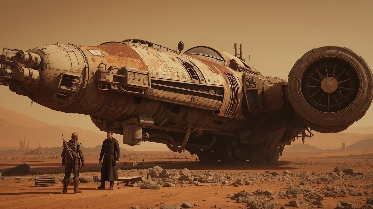 They Left This Ship in the Desert for 500 Years—A Human Mechanic Awakened It