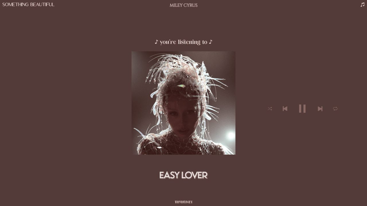 miley cyrus - easy lover (sped up + reverb)