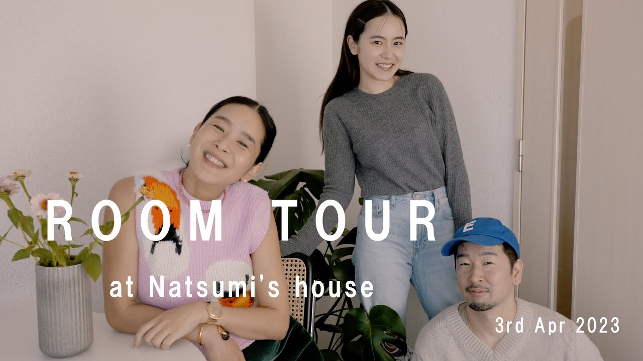 ROOM TOUR at Natsumi's house with shin-chan