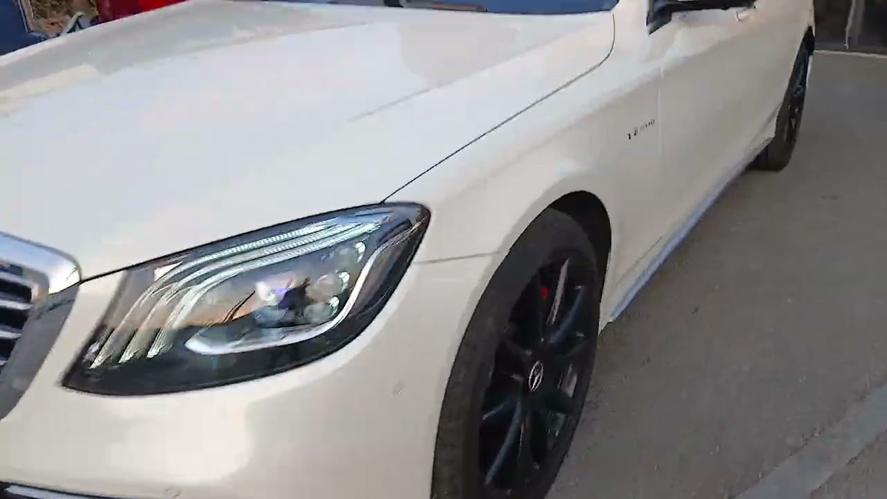 S63AMG 전기형 차량, 후기형 신형컨버전 앞뒤 작업완료