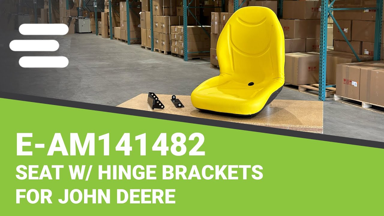 Review: Seat W/ Hinge Brackets for X465 John Deere | eparts.shop