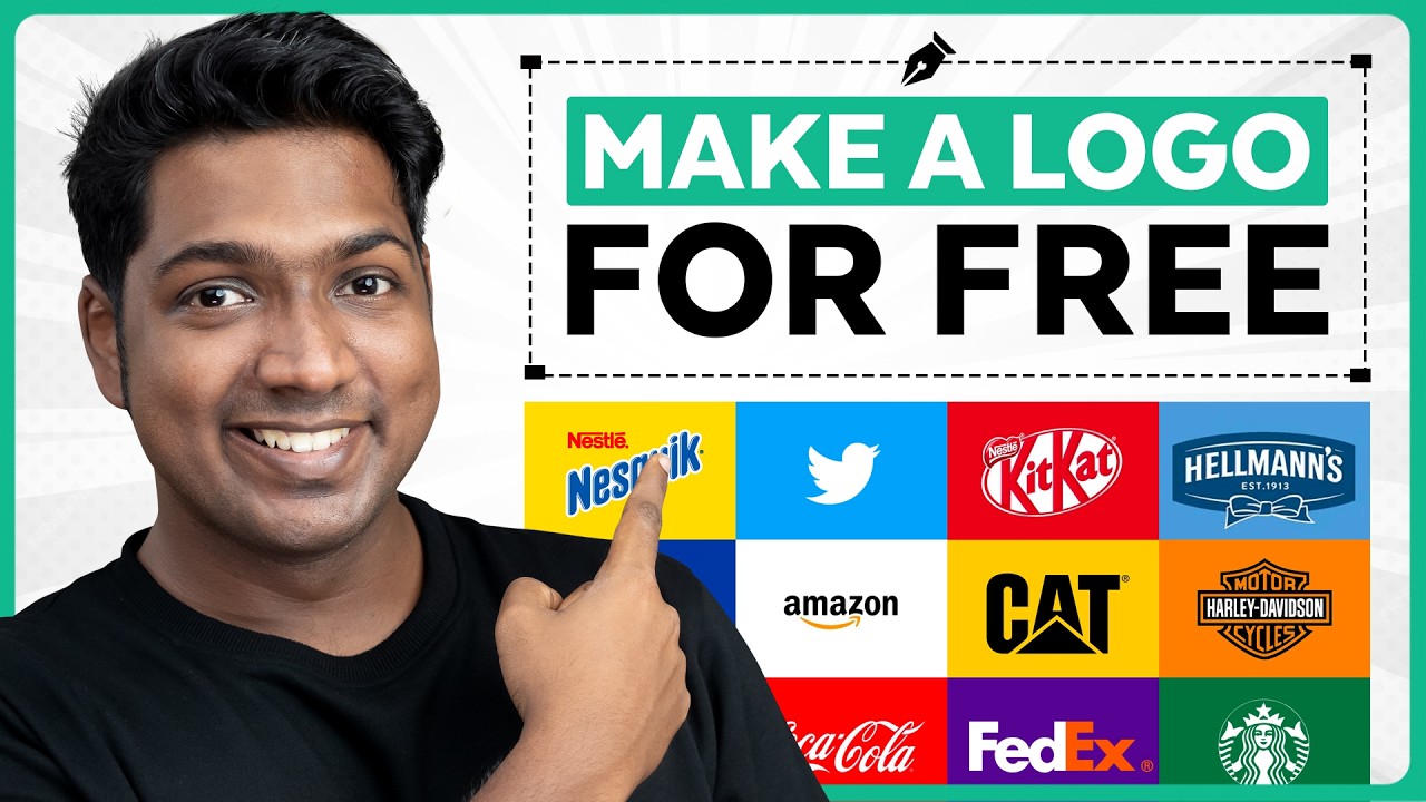 How Fast This AI Creates STUNNING Logos for FREE !