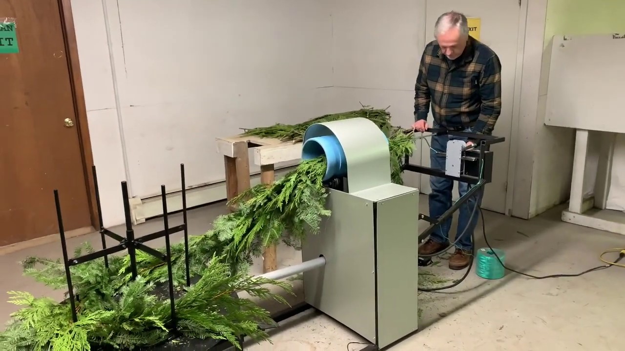 GM 10 GARLAND MACHINE Save time, labor, and supplies while meeting your customers' demand.