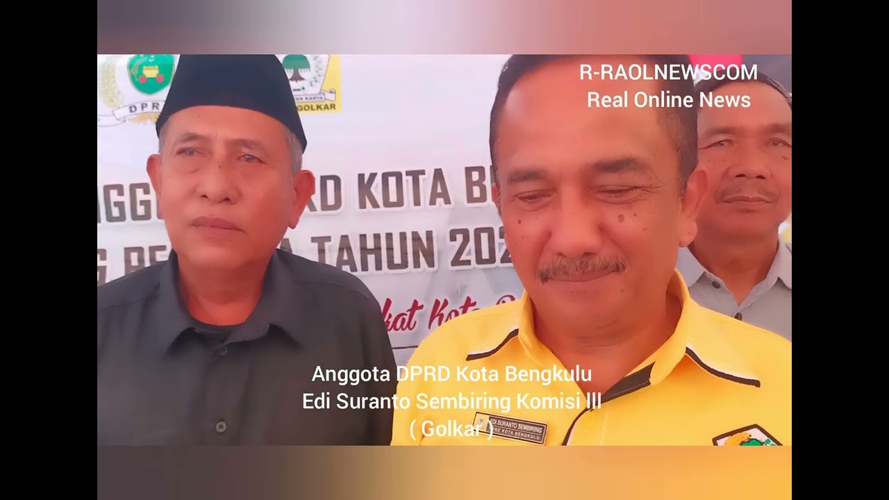 Reses-Komisi lll DPRD Kota Bengkulu: Warga Kec.Kampung Melayu Mengeluhkan Keamanan & Bangunan
