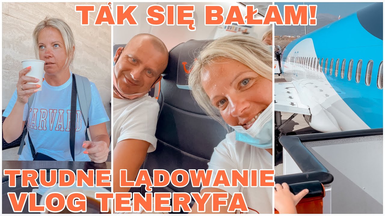 VLOG TENERYFA | TAKI STRACH!!! POWRÓT DO DOMU | LOT SAMOLOTEM TUI | HURAGAN I LĄDOWANIE SAMOLOTU