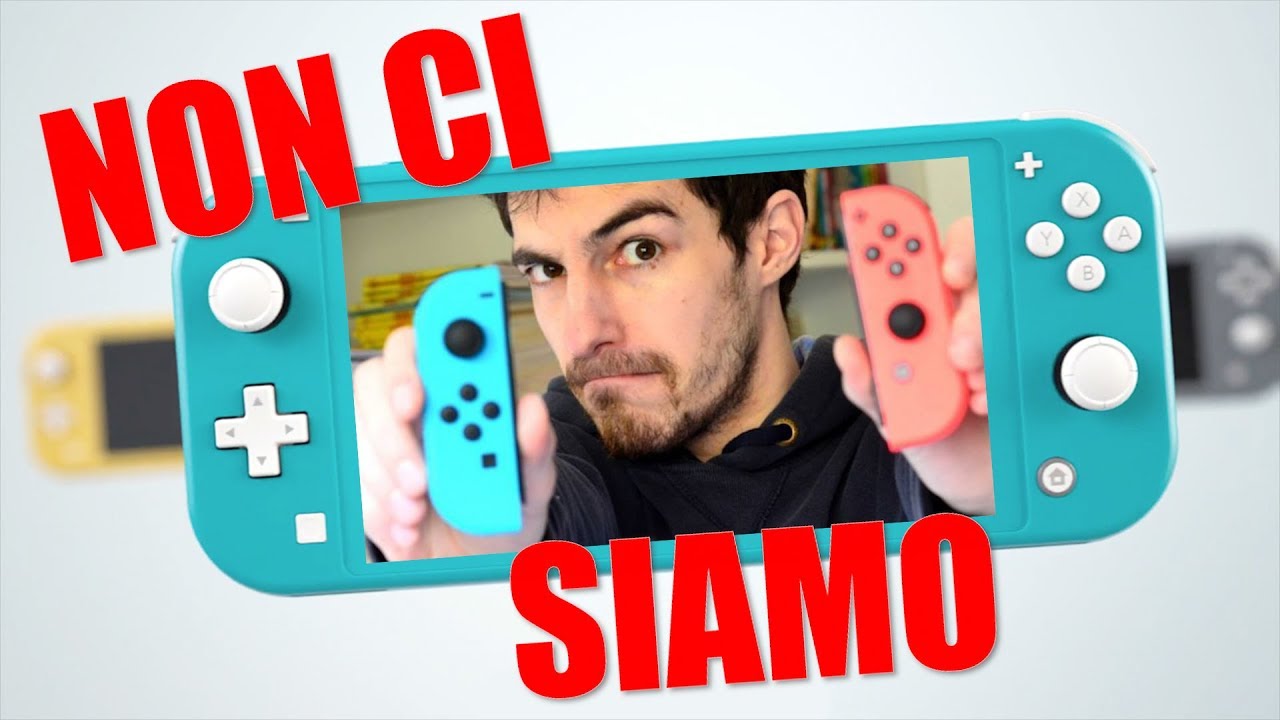 Dadobax &egrave; confuso su Nintendo Switch Lite: 3 errori nel suo video!