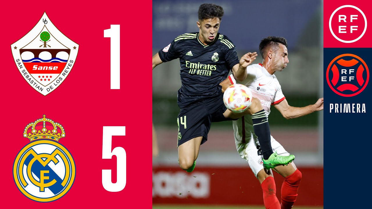 RESUMEN #PrimeraFederación | UD San Sebastián de los Reyes 1-5 RM Castilla | Grupo 1 | Jornada 4