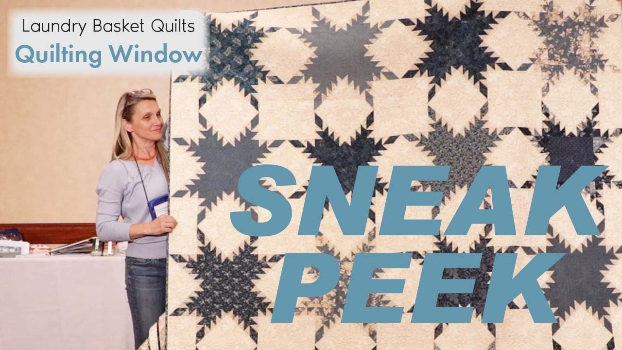 Quilting Window Episode 13 -  Blue/White Quilts Live from Retreat
