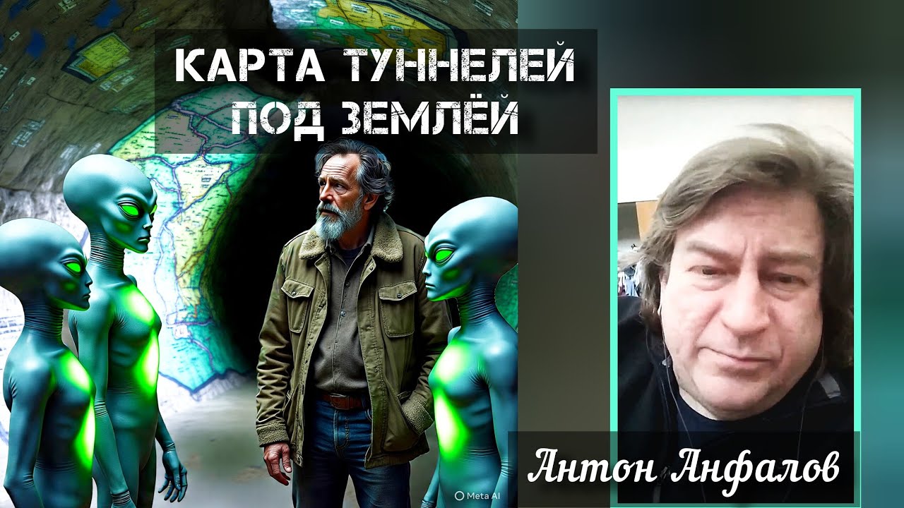 ВОЗМОЖНА ЛИ ЖИЗНЬ ПОД ЗЕМЛЁЙ? Туннели и подземные антропоиды, инсектоиды. Антон Анфалов #подземные 