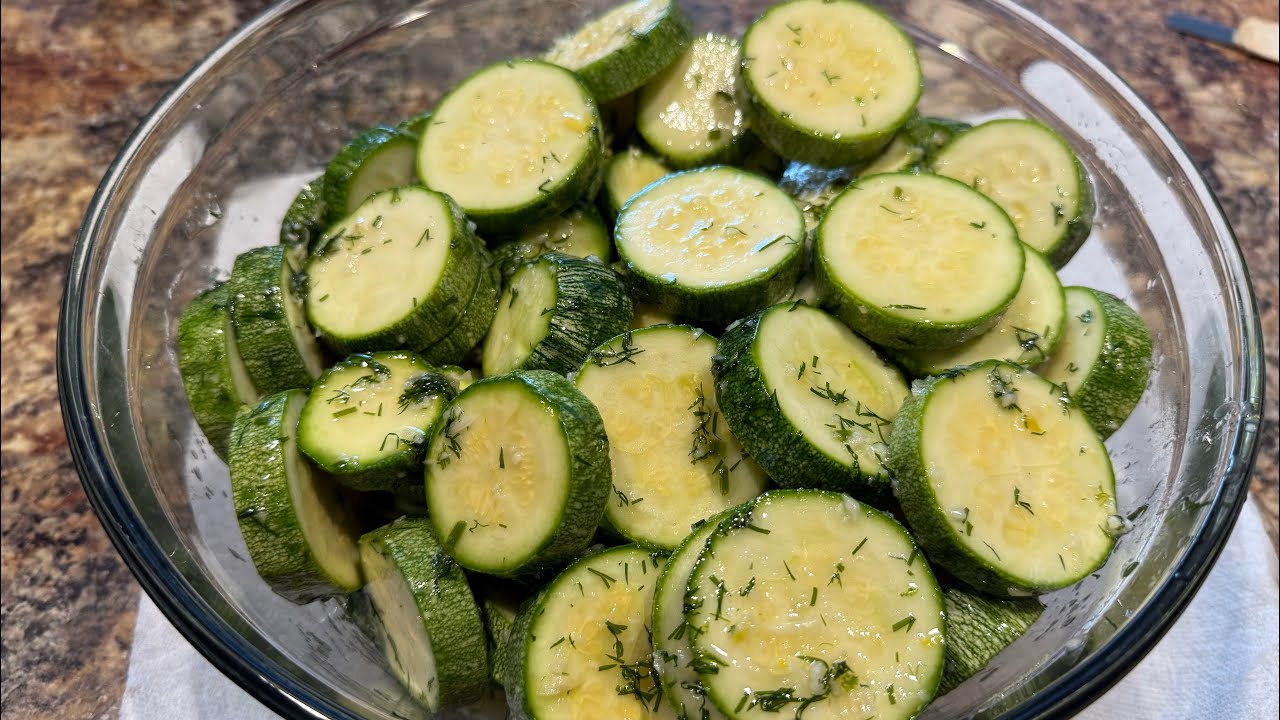 Вкуснейшии кабачки Zucchini без жарки!🫠